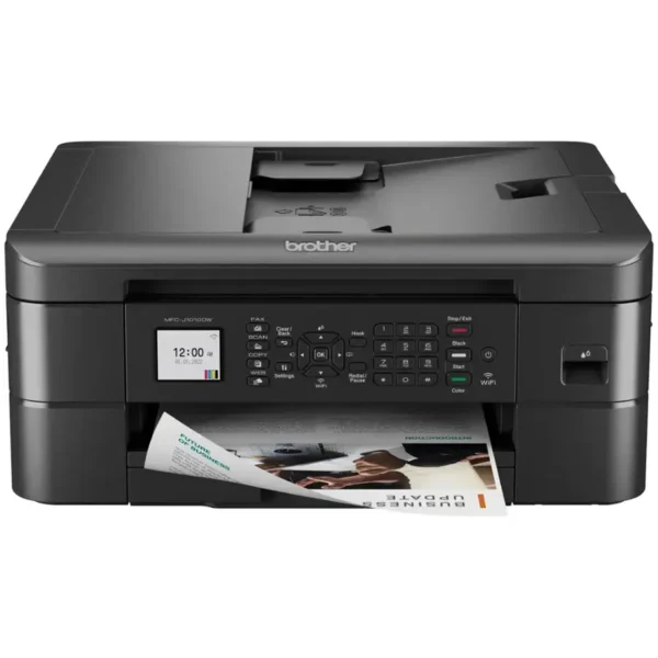 Brother - MFC-J1010DW Wireless Color All-in-One Inkjet Printer - Black